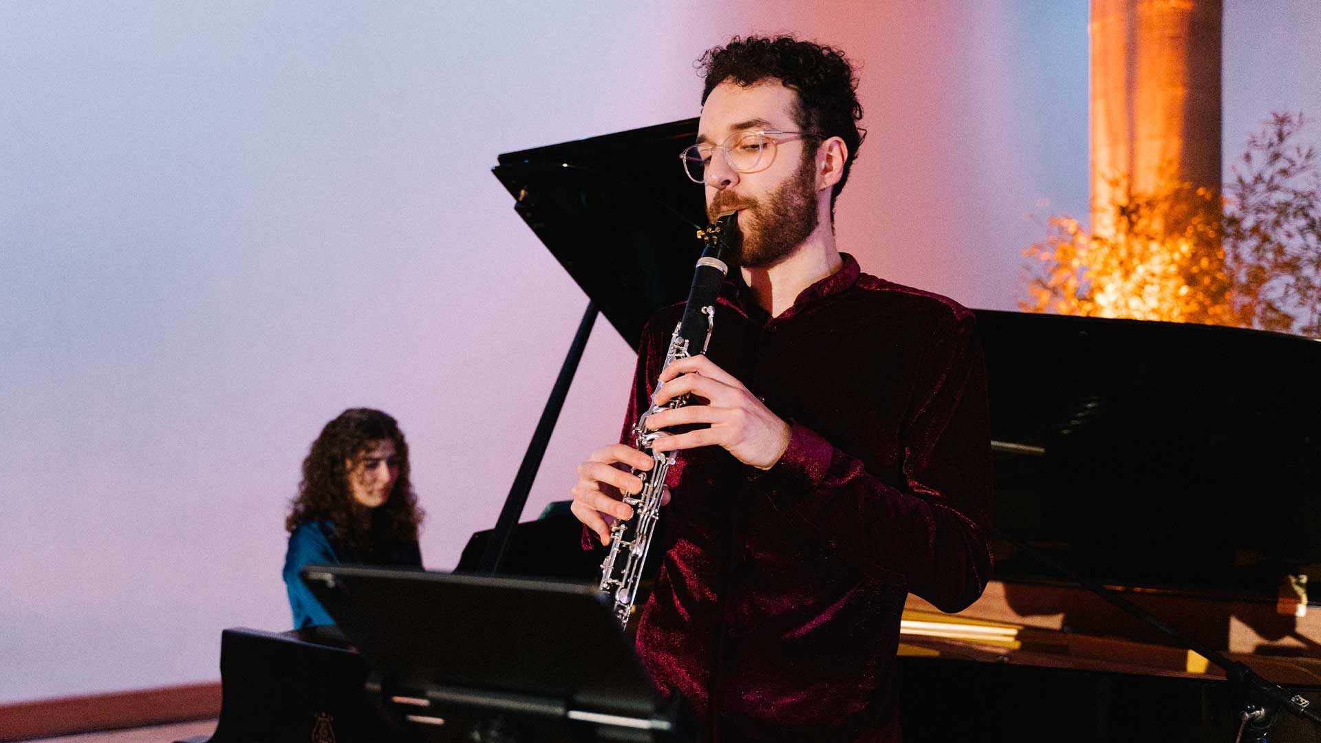 Musikalische Untermalung beim Zukunfts-Talk in Stuttgart