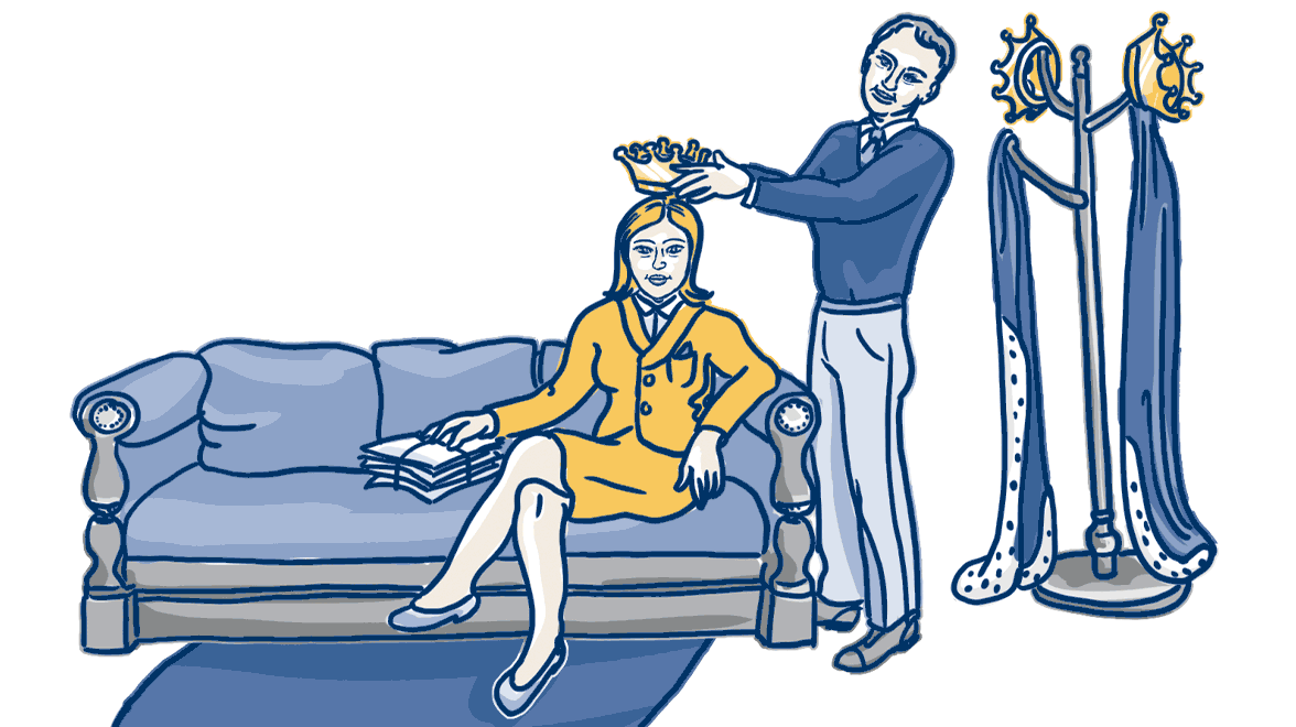 Illustration für den Kunden