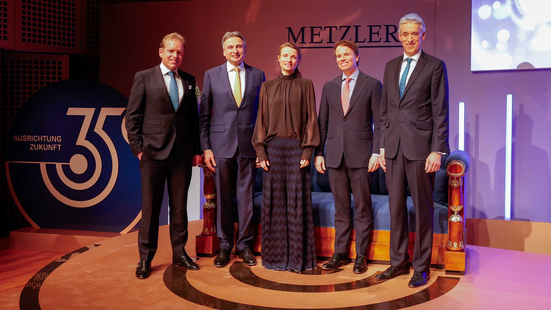 350 Jahre Bankhaus Metzler | Zukunfts-Talk Düsseldorf - Gruppenbild