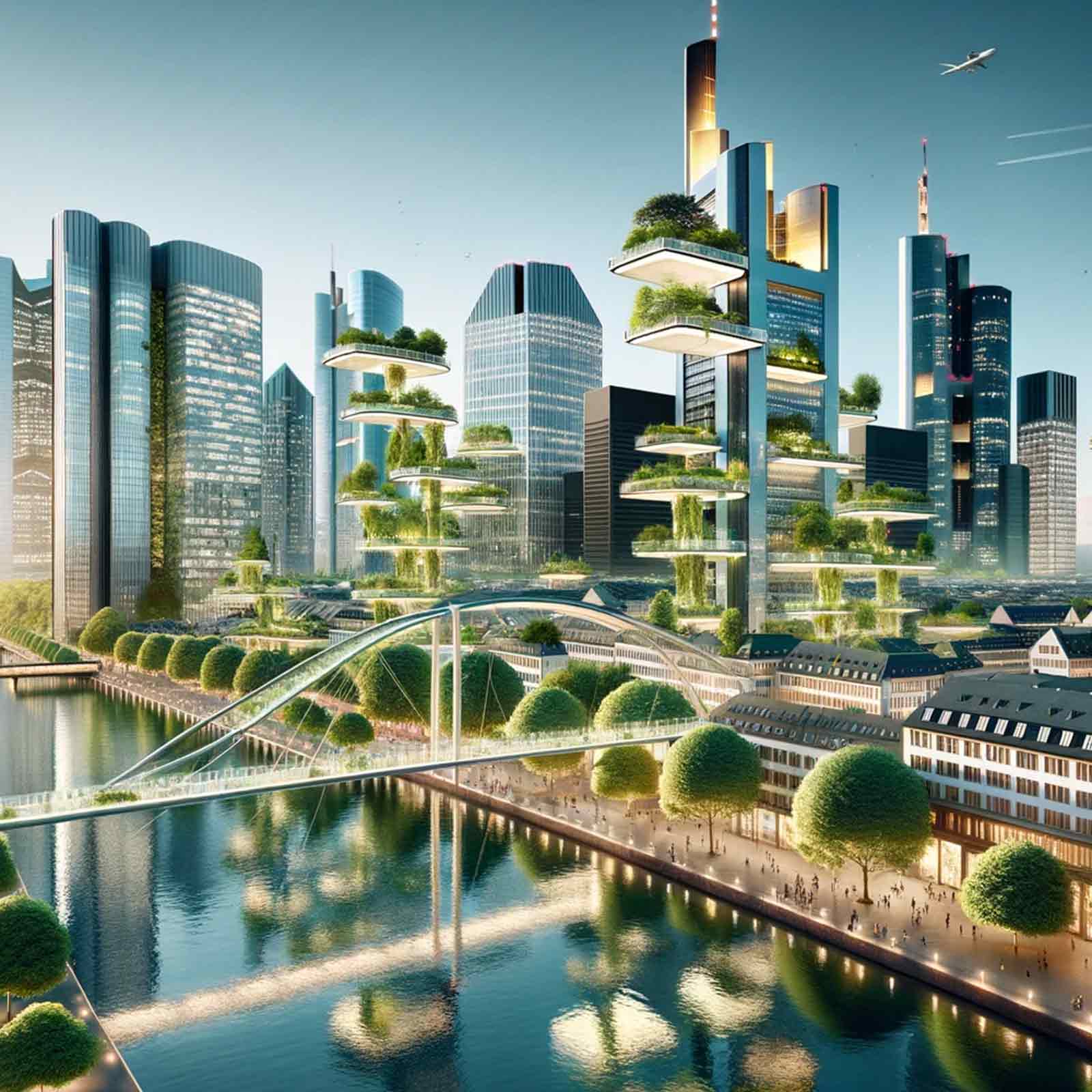 Könnte Frankfurt in 350 Jahren so aussehen? Könnte Frankfurt in 350 Jahren so aussehen?