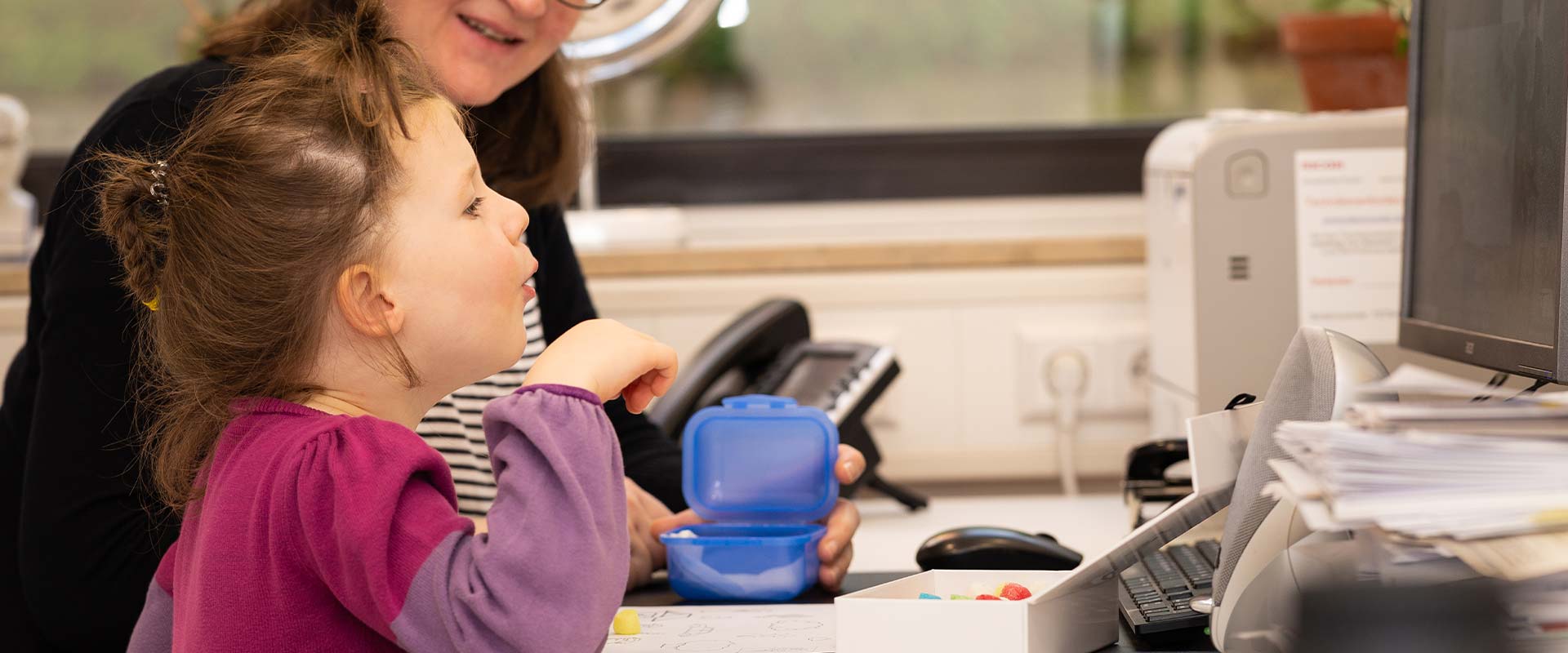 Logopädischen Online-Therapie, © UKM - Universitätsklinikum Münster Logopädischen Online-Therapie, © UKM - Universitätsklinikum Münster
