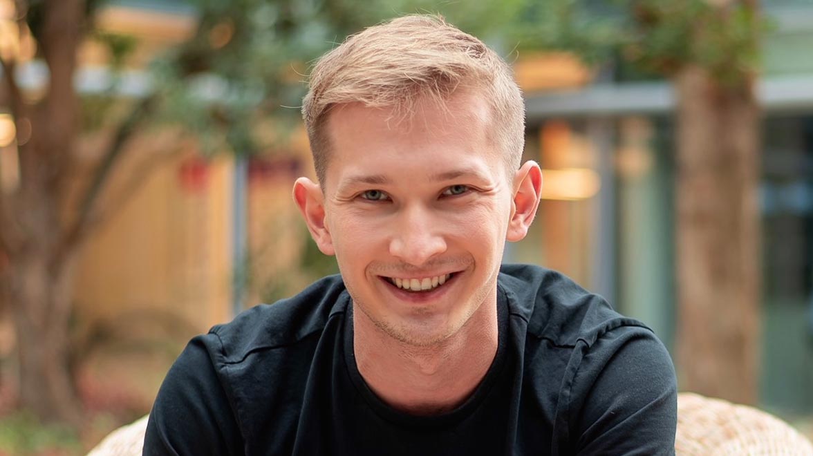 Max Stahl, Projektpate der Metzler-Stiftung für das Deutschlandstipendium 
