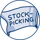 Illustration Fokus Stock-Picking