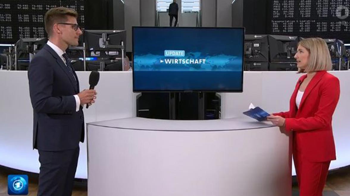 Interview Daniel Sailer bei tagesschau24 Interview Daniel Sailer bei tagesschau24