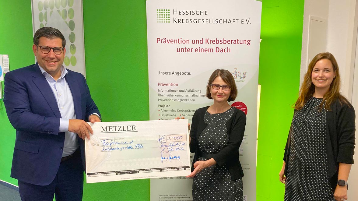 Mario Mattera bei hessischer Krebsgesellschaft Mario Mattera bei hessischer Krebsgesellschaft