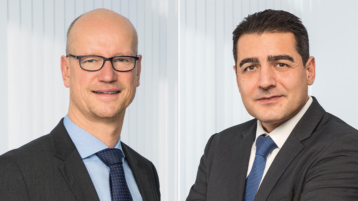 Achim Walde, Senior Currency Manager, und Özgür Atasever, Head of Currency Management