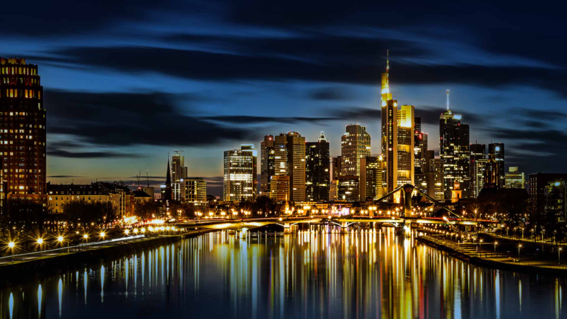 Skylineblick Frankfurt am Main