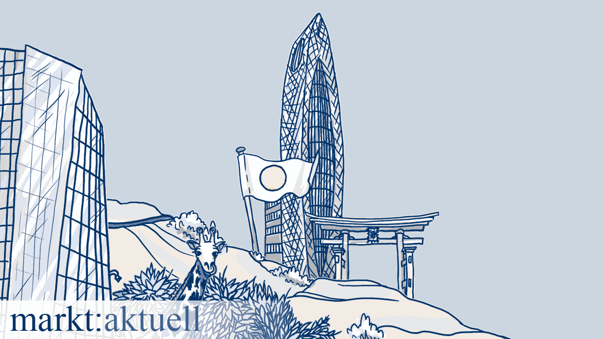 markt:aktuell Illustration Japan 