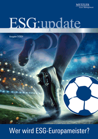 Download - ESG:update | Wer wird ESG-Europameister. Lesen Sie die Studie des Sustainable Investment Office des Metzler Asset Management