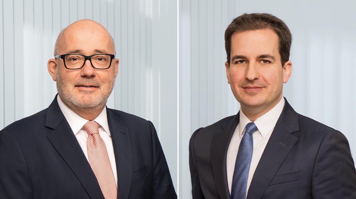 Dr. Rainer Matthes und Oliver Schmidt Dr. Rainer Matthes und Oliver Schmidt