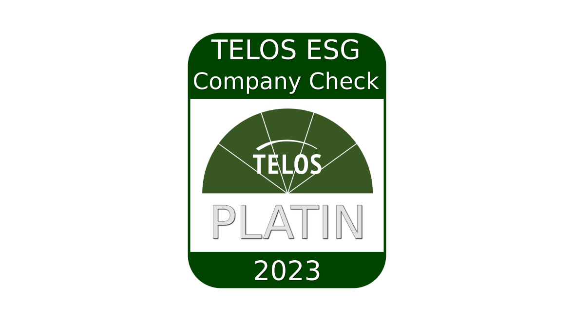 TELOS ESG Company Check 2023 | Metzler Asset Management erhält Platin-Auszeichnung