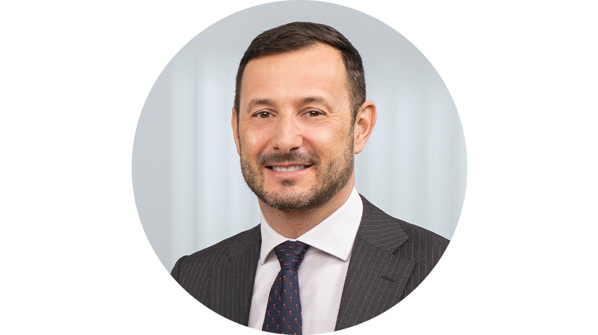 Lorenzo Carcano, Co-Head des Teams Equities und verantwortlicher Portfoliomanager des European Smaller Companies Sustainability Lorenzo Carcano, Co-Head des Teams Equities und verantwortlicher Portfoliomanager des European Smaller Companies Sustainability