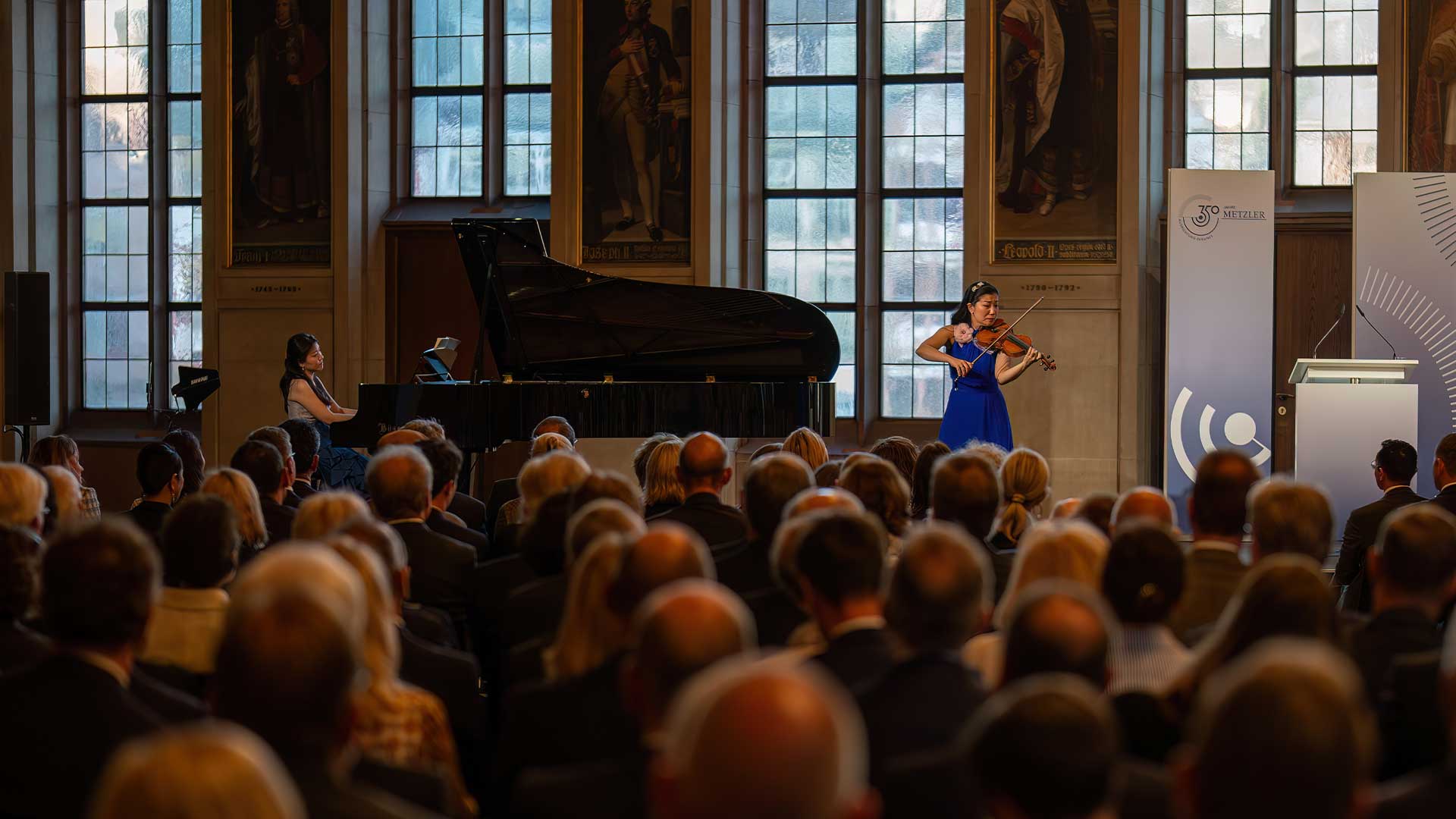 Musikalische Begleitung beim Festakt im Kaisersaal