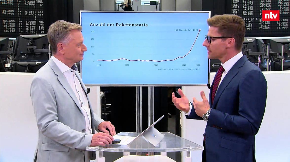 ntv-Interview Daniel Sailer - Welche Aktien vom neuen Raumfahrt-Boom profitieren