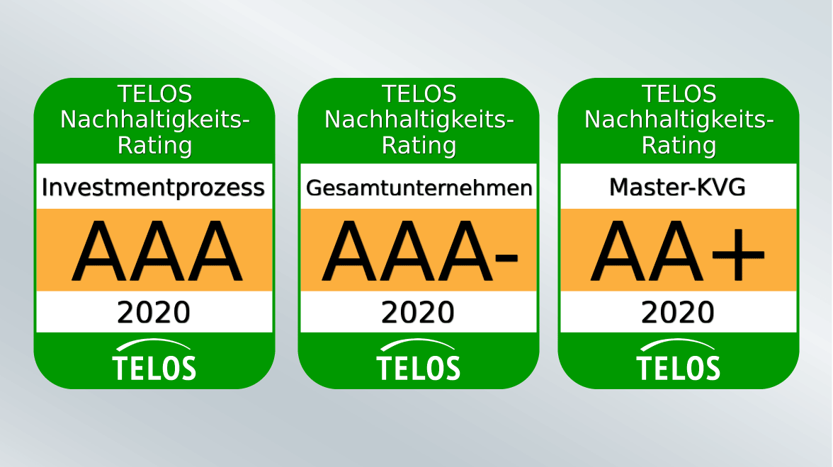 TELOS Nachhaltigkeitsrating Metzler AM 2020 TELOS Nachhaltigkeitsrating Metzler AM 2020
