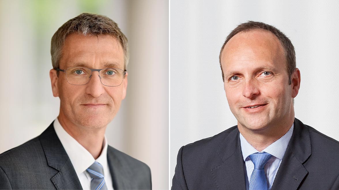 Dr.-Ing. Reinhard Mackensen und Guido Hoymann
