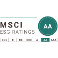 MSCI ESG Ratings AA MSCI ESG Ratings AA