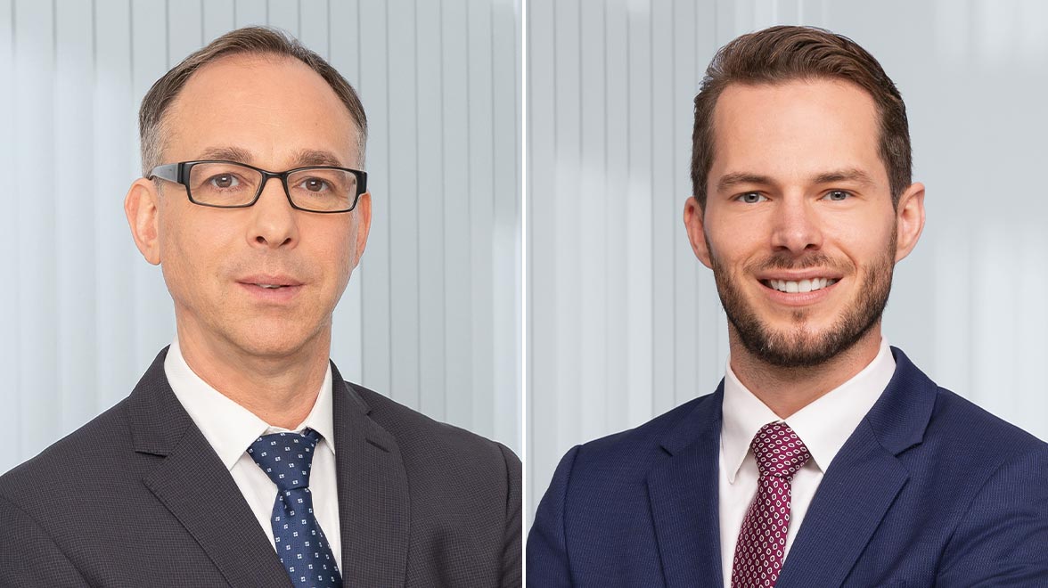 Edgar Walk, Chefvolkswirt, und Nicolai Austein, Co-Head of Multi-Asset-Solutions