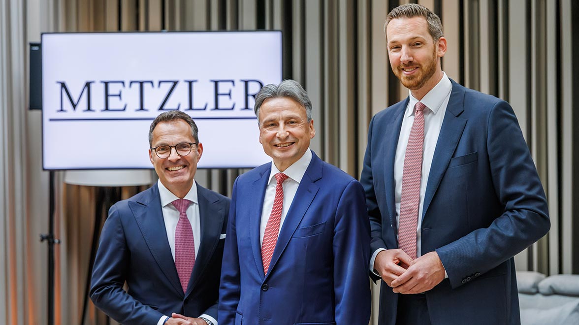 Metzler Private Banking Berlin - Eröffnungsfeier Mai 2025 - Marc Schwarzer, Gerhard Wiesheu, Timo Schwietering