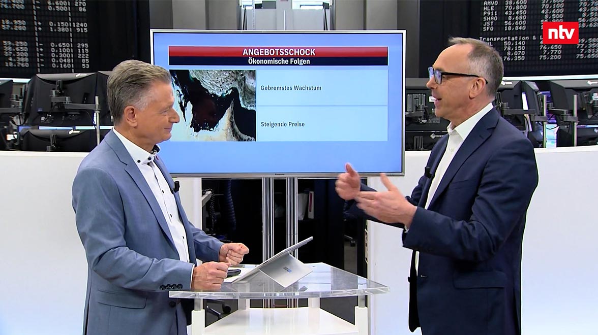 Edgar Walk im n-tv Interview über Engpässe und Angebotsschocks – die neue Normalität?