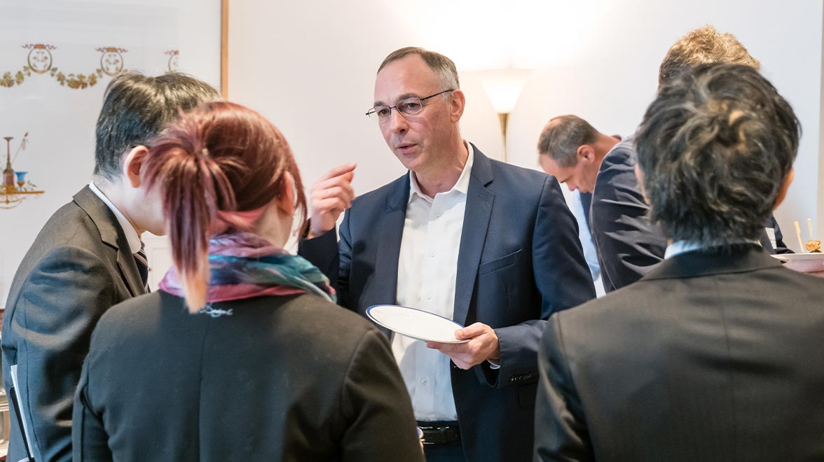 Chefvolkswirt Edgar Walk beim Metzler meets Payden – Economist Summit