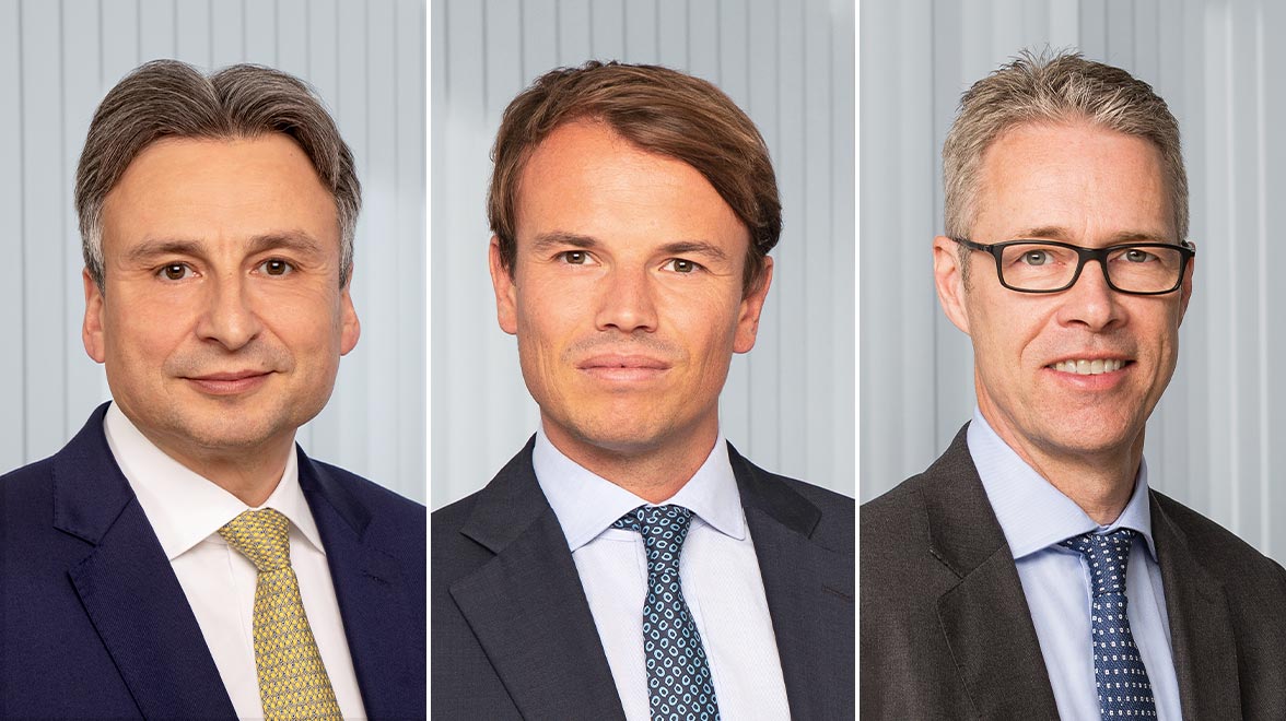 Gerhard Wiesheu, Franz von Metzler, Kim Comperl