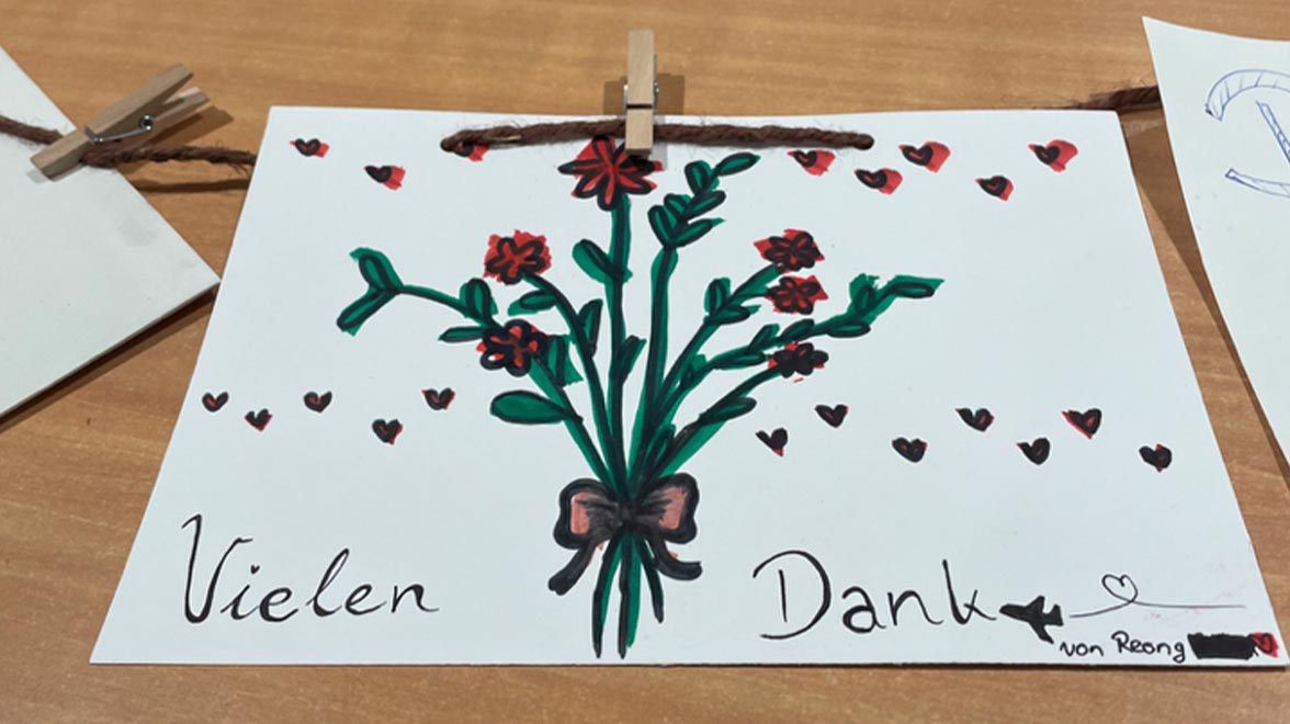 Blumenstrauß, Vielen Dank Blumenstrauß, Vielen Dank