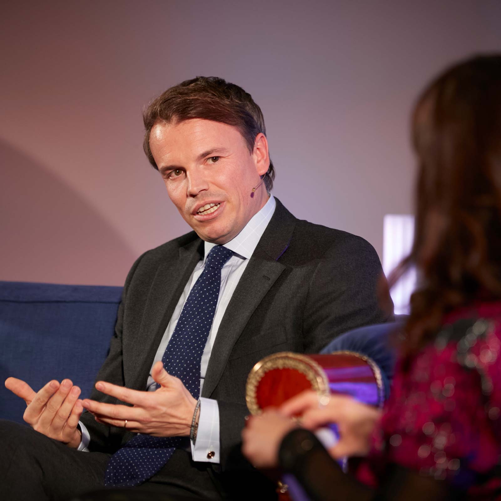 Franz von Metzler beim Zukunfts-Talk in Hamburg