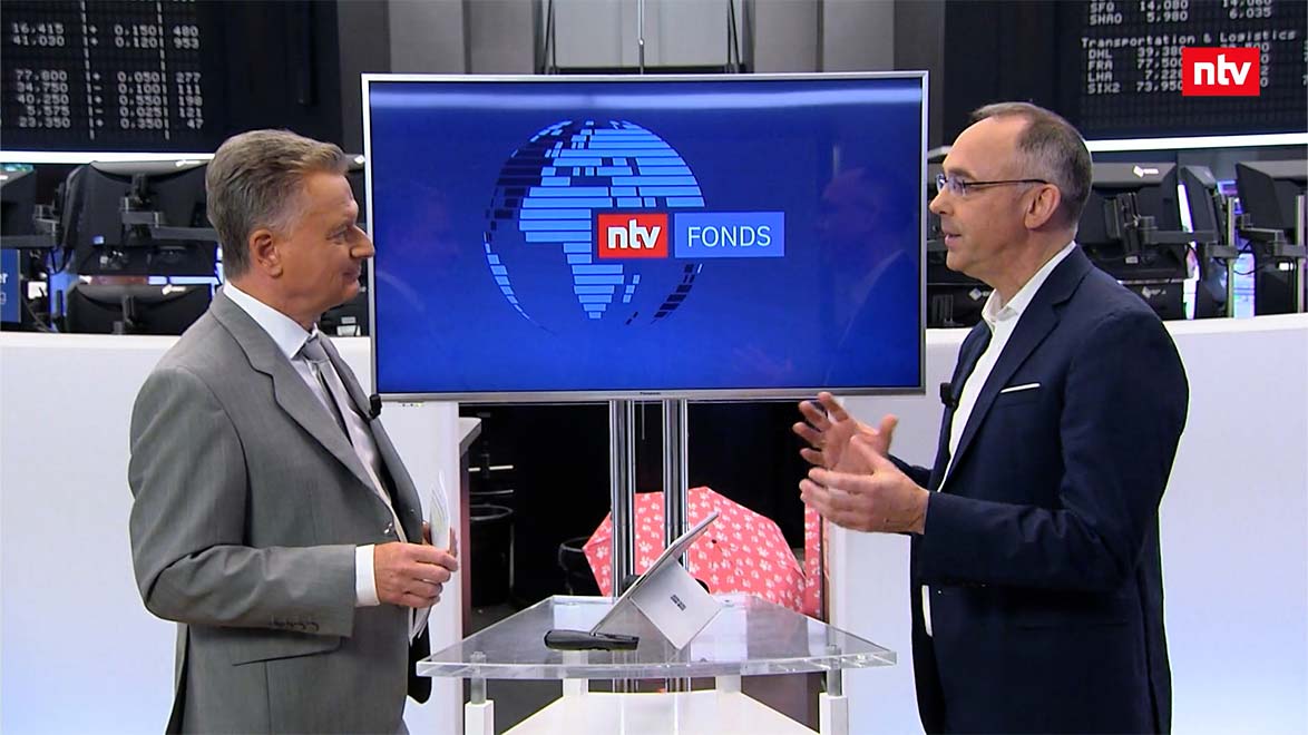 Edgar Walk im ntv-Interview Edgar Walk im ntv-Interview mit Raimund Brichta