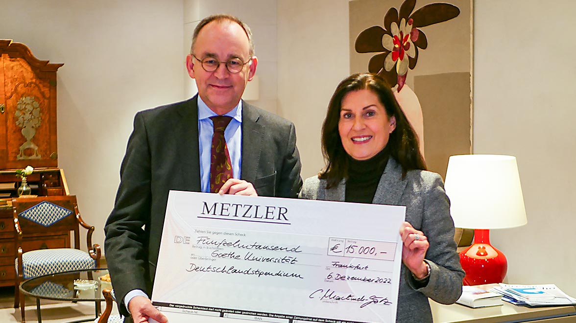 Weihnachtsspende Metzler Private Banking Weihnachtsspende Metzler Private Banking