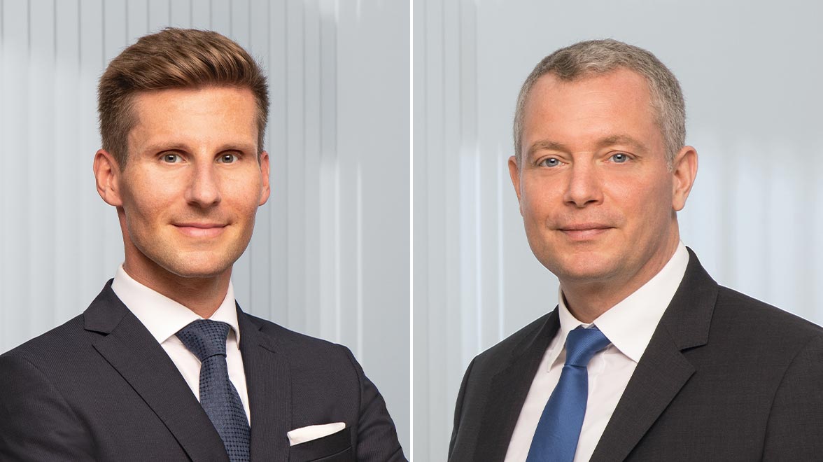 Daniel Sailer, Leiter Sustainable Investment Office & Philip Schätzle, Head of Institutional Sales,<br/>Metzler Asset Management