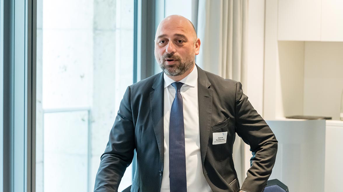 Joannis Karathanasis beim Metzler meets Payden – Economist Summit Joannis Karathanasis beim Metzler meets Payden – Economist Summit
