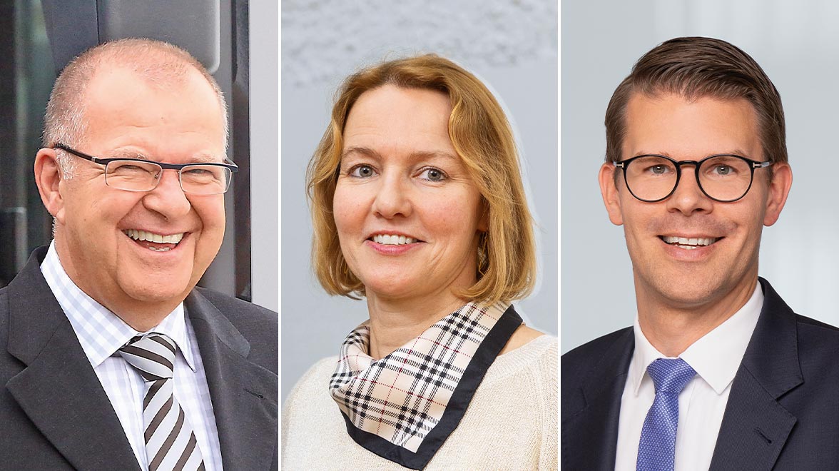 Portrait-Fotos von Horst Windeisen, Yvonne Hüneburg und Christian Pauly