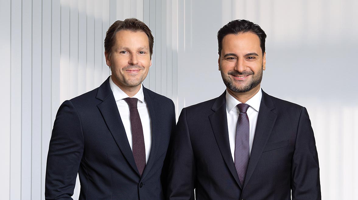 Hendrik König und Shahrok Shedari 