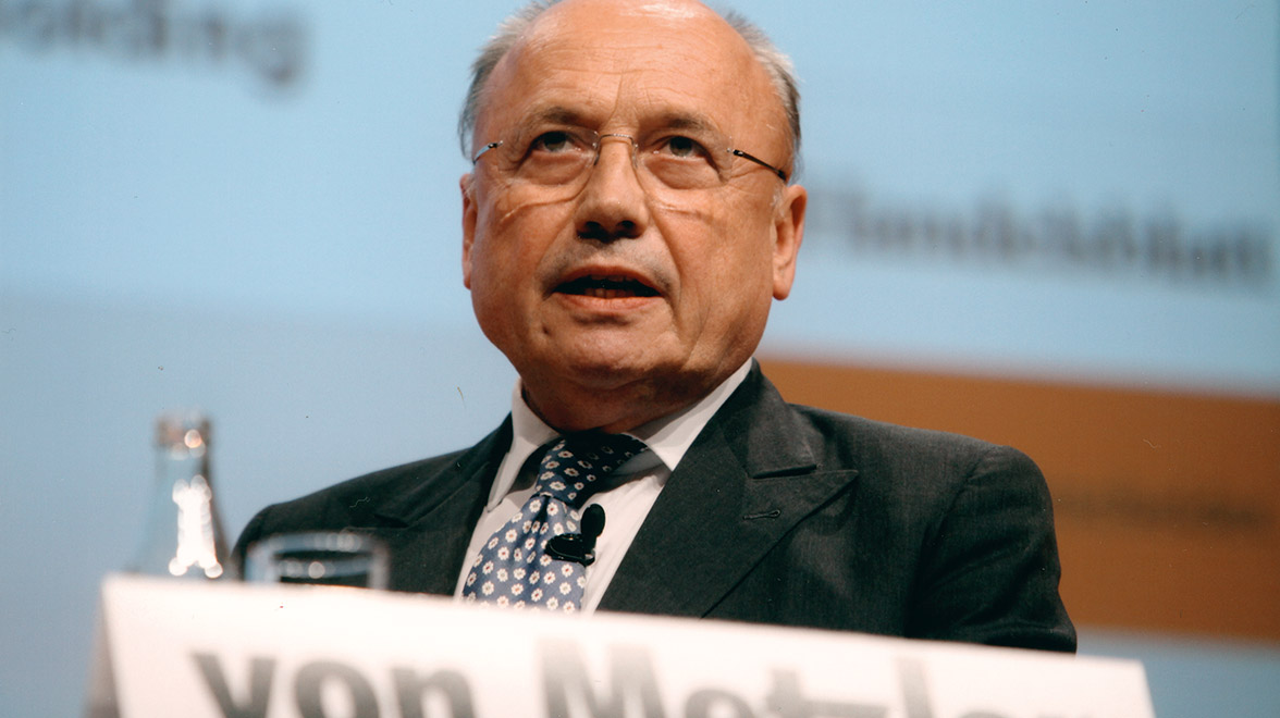 Friedrich von Metzler auf der Handelsblatt-Tagung 2009