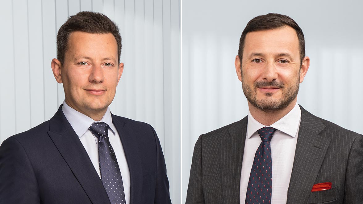 Nedialko Nedialkov und Lorenzo Carcano Nedialko Nedialkov und Lorenzo Carcano