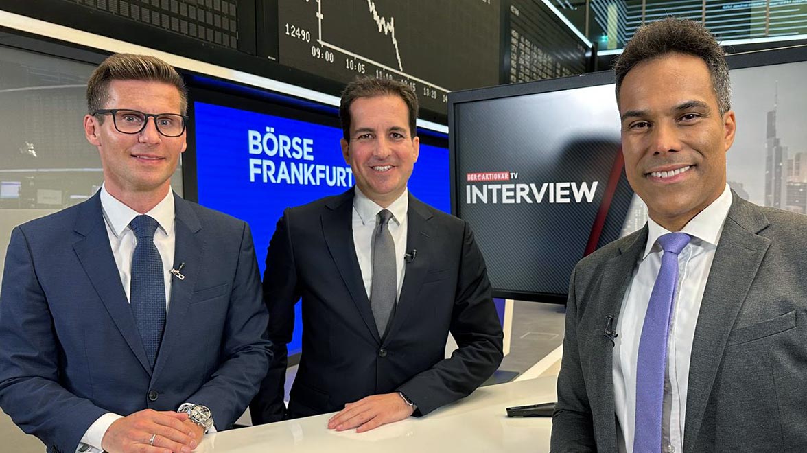 Interview Der Aktionärs TV: Anlagechancen in Zeiten drohender Inflation Facettenreich und lebendig wird das Thema Anlagechancen in Zeiten drohender Inflation analysiert.