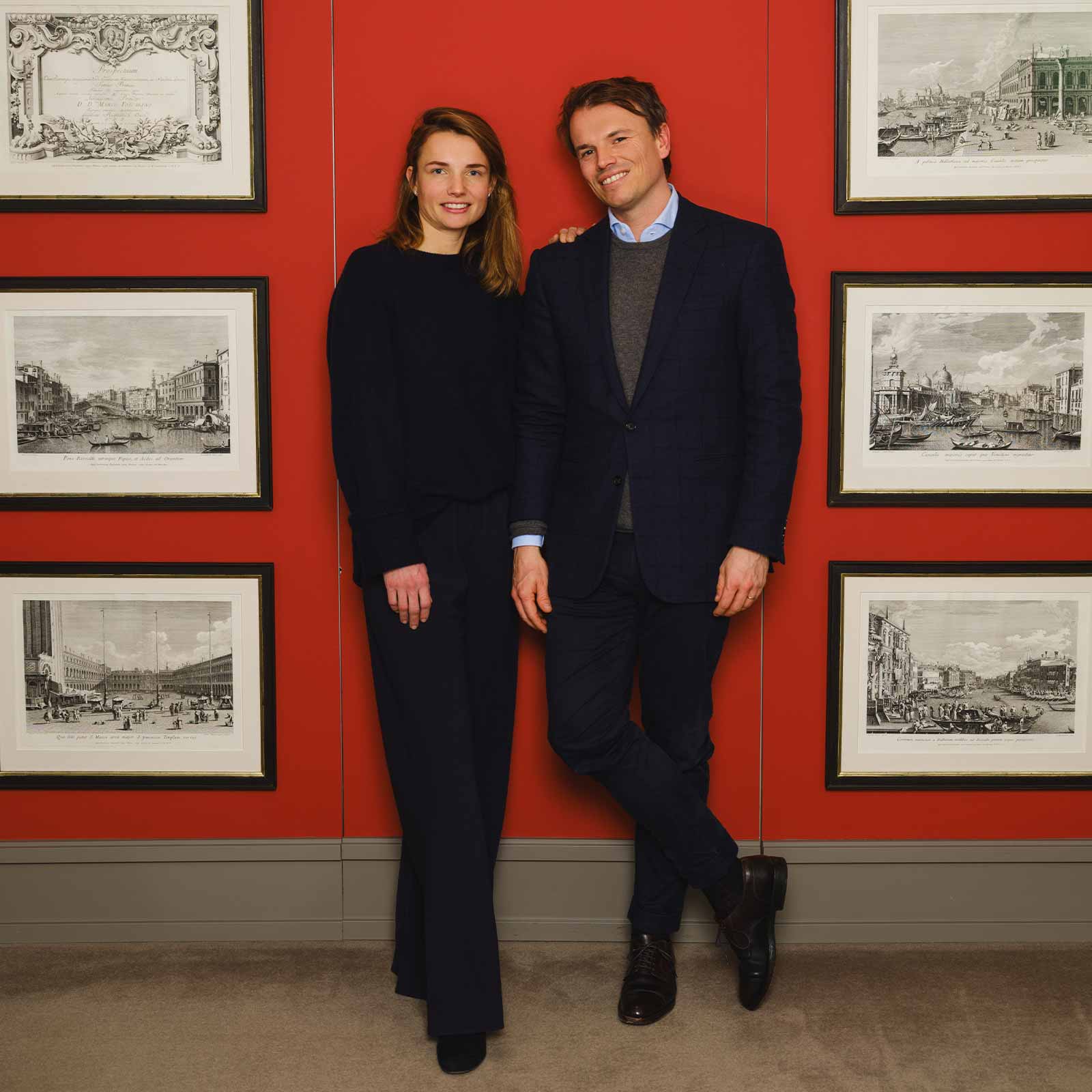 Elena und Franz von Metzler Elena und Franz von Metzler