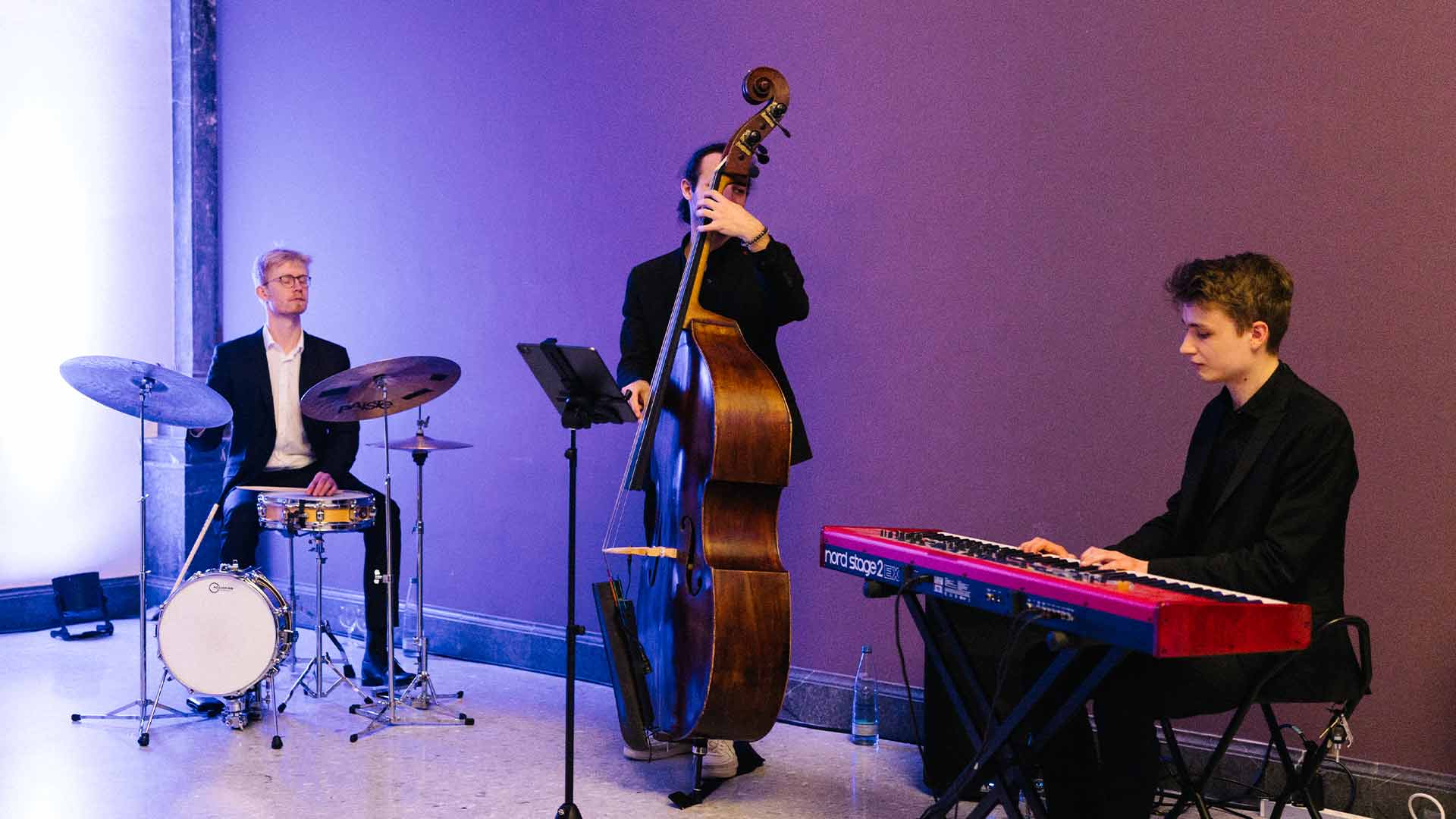 Musikalische Untermalung beim Zukunfts-Talk in Stuttgart